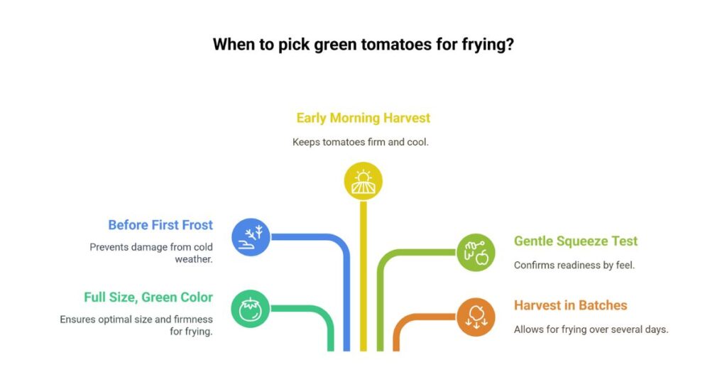 When to Pick Green Tomatoes for Frying