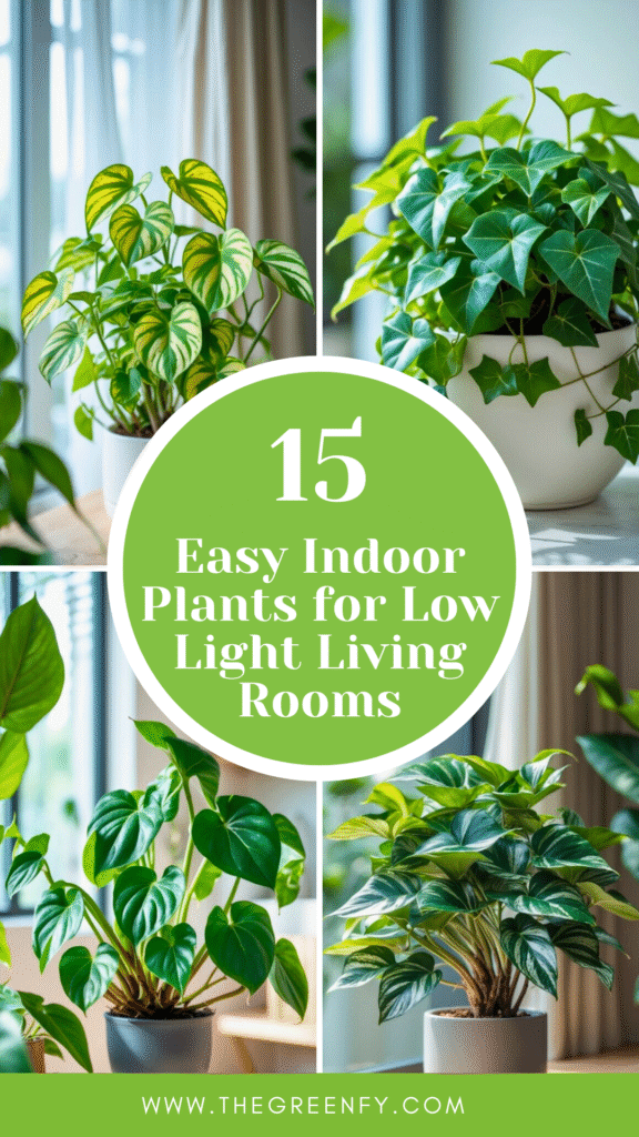 15 Easy Indoor Plants for Low Light Living Rooms