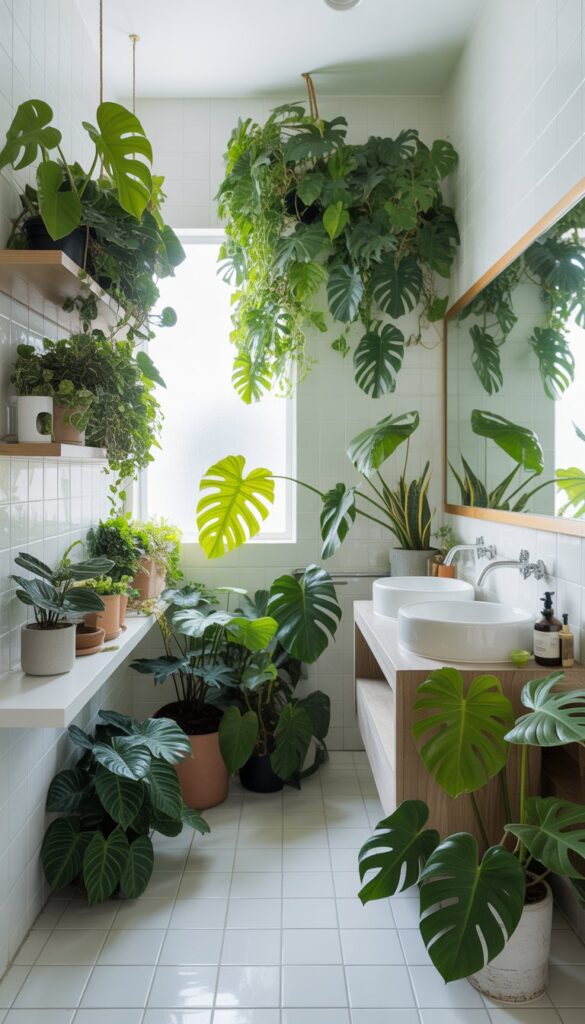 Bathroom Plants Decor