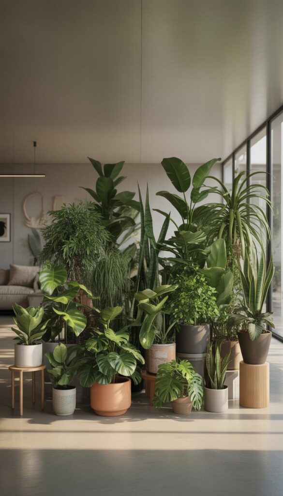 Make a bold statement with these 20 large indoor plants—perfect for living rooms, entryways, or creating your own indoor jungle!